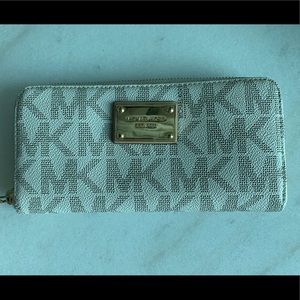 Michael Kors zip around wallet